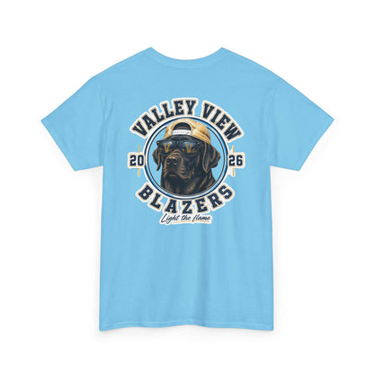 Valley View Blazers. Black Lab 2026 T‑Shirt — Dog Logo Tee