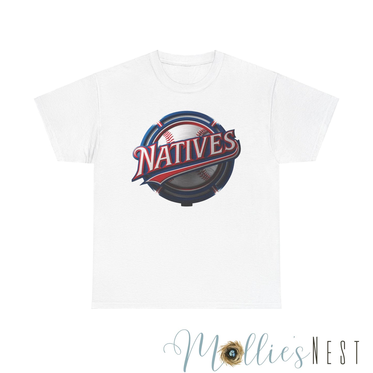 Unisex Heavy Cotton Tee. NATIVES 25