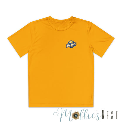 Youth Sports Tee - Valley View Blazers, Athletic Shirt, Team Apparel- Front/Back design - June 2025