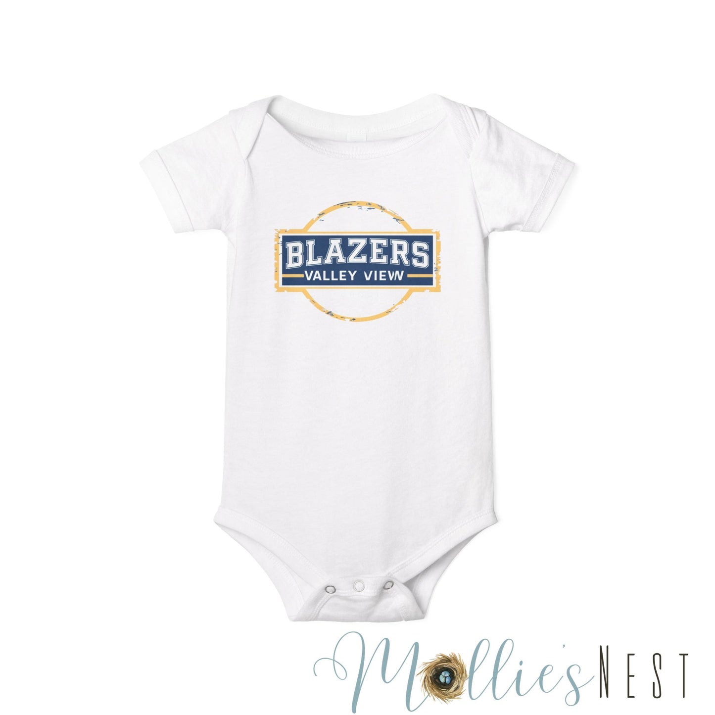 Infant Jersey One Piece. Valley View Blazers