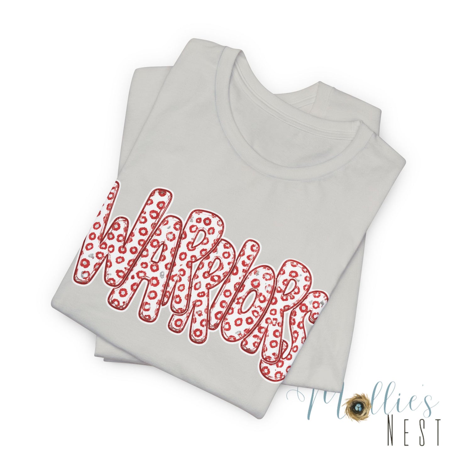 Westside Warriors Leopard Stacked Print T-Shirt - ADULT