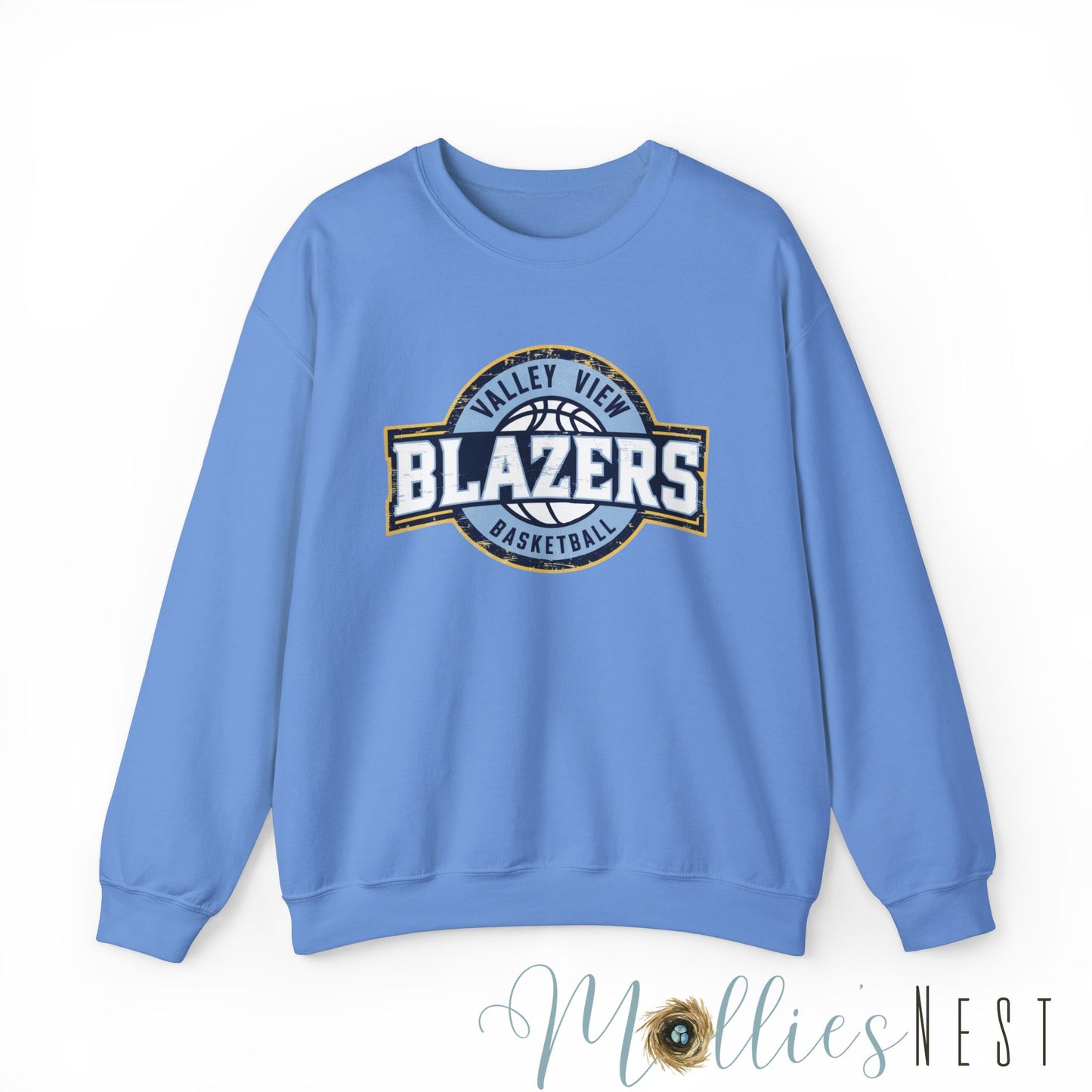 Unisex Heavy Blend™ Crewneck Sweatshirt. Valley View Blazers Basketball