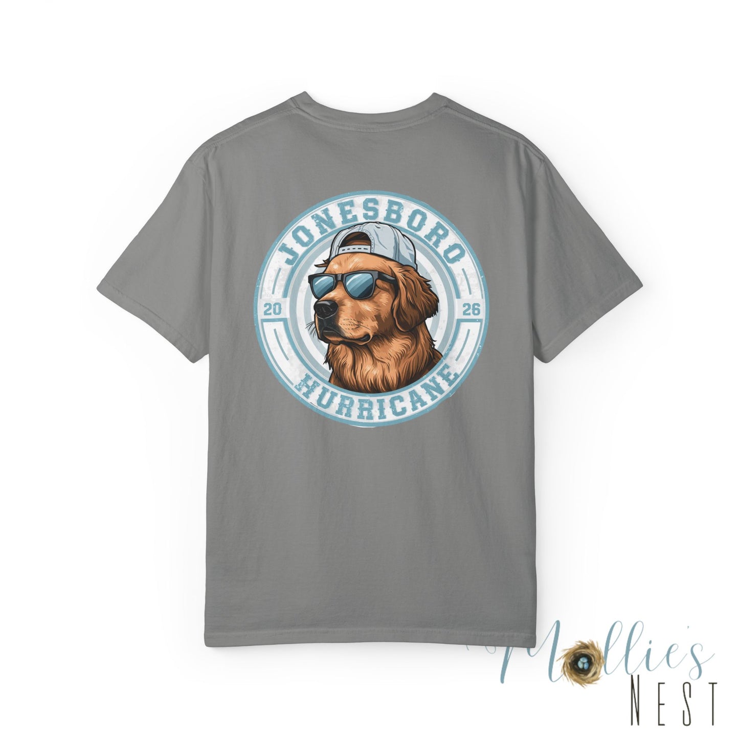 T-Shirt — Jonesboro Hurricane Golden Retriever Logo Tee