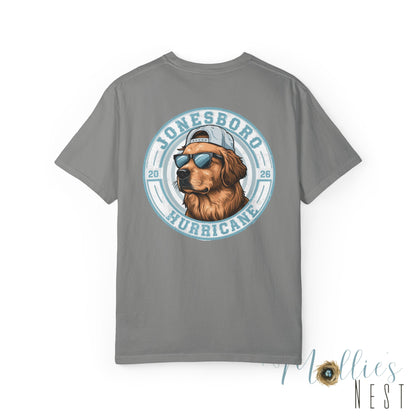 T-Shirt — Jonesboro Hurricane Golden Retriever Logo Tee