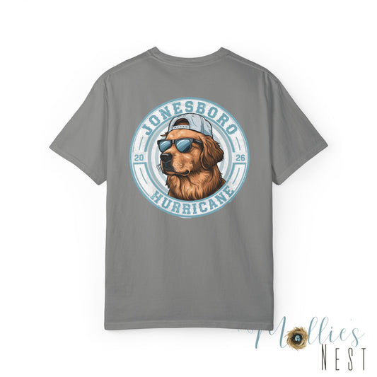 T-Shirt — Jonesboro Hurricane Golden Retriever Logo Tee
