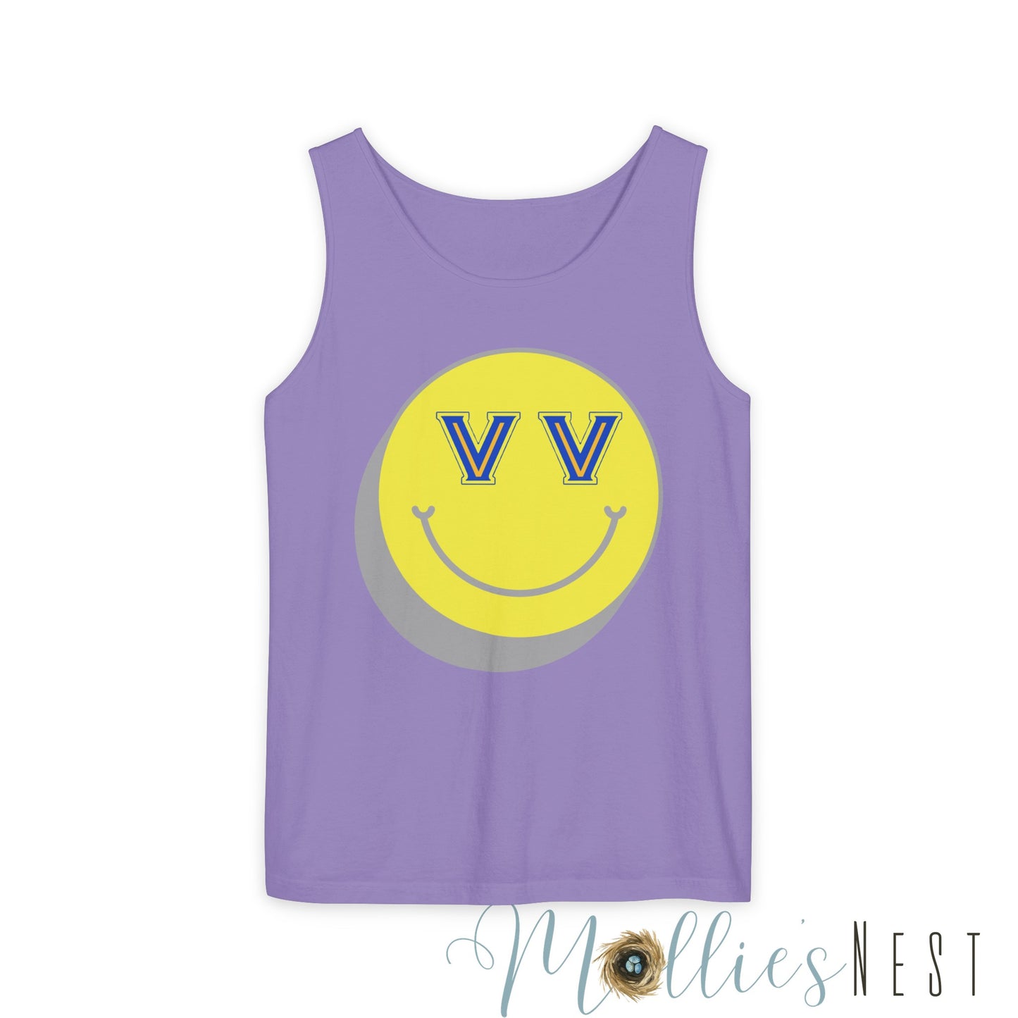 Valley View smile Garment-Dyed Tank Top