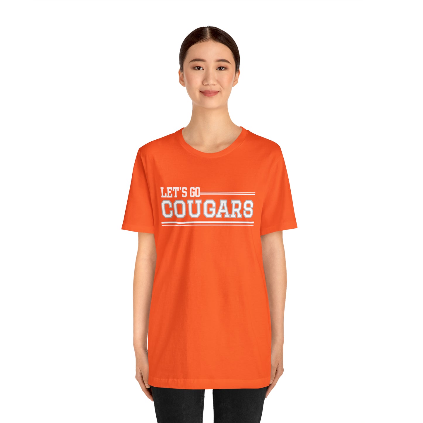 Cougars Unisex Jersey Short Sleeve Tee