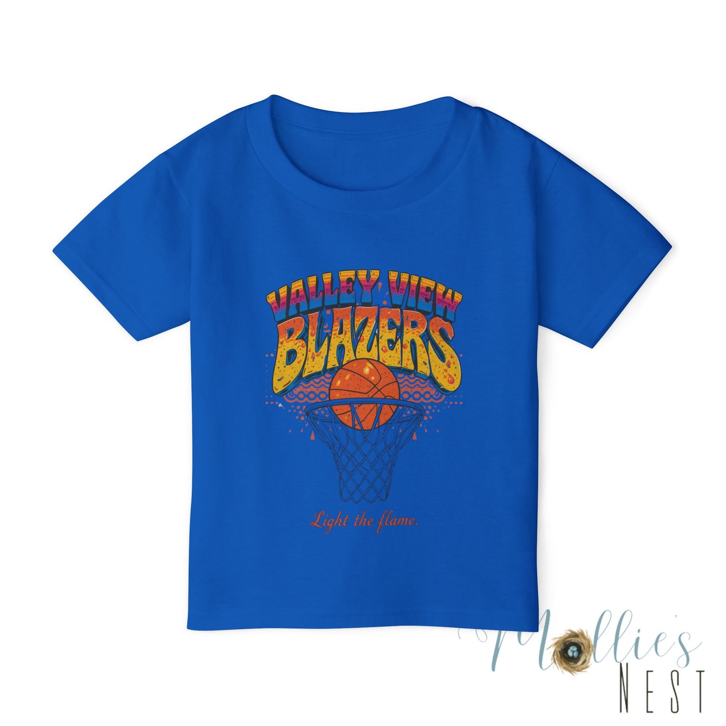 Toddler. Retro Valley View Basketball