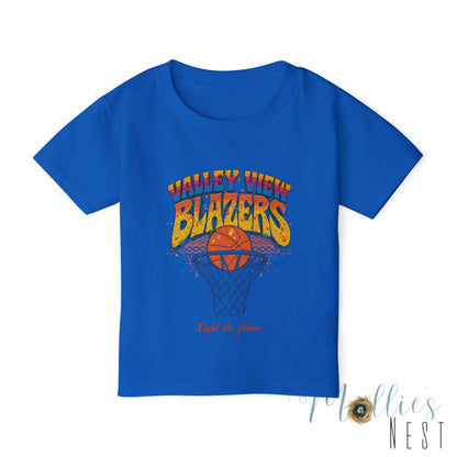 Toddler. Retro Valley View Basketball