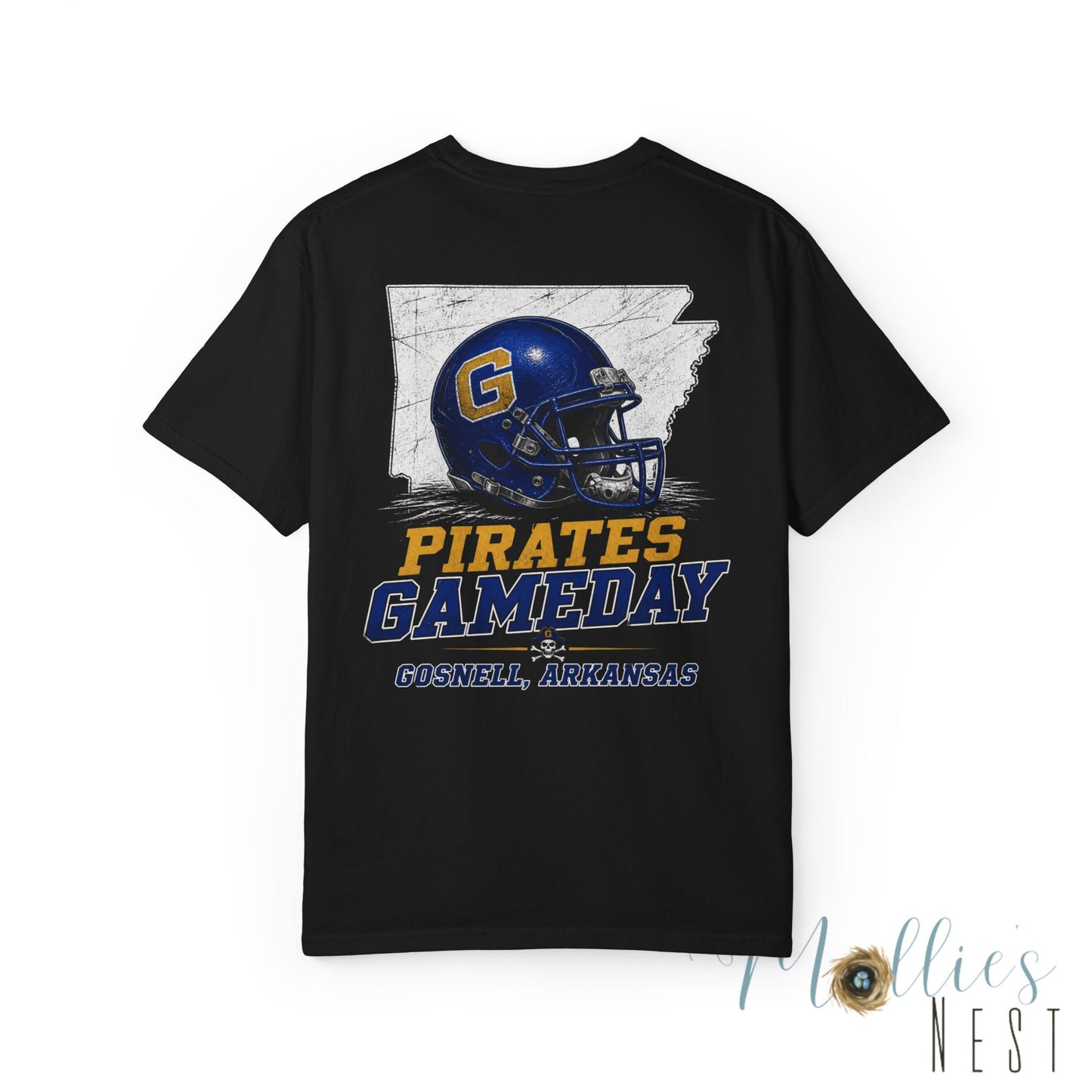 Pirates Gameday T-Shirt — Gosnell Arkansas Football Tee (ADULT)