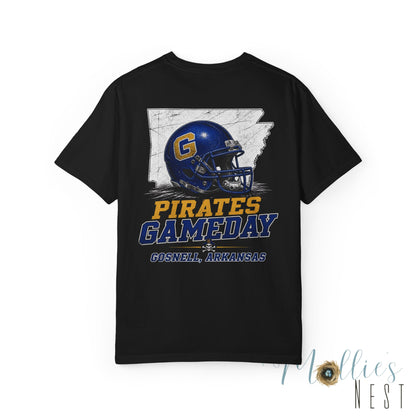 Pirates Gameday T-Shirt — Gosnell Arkansas Football Tee (ADULT)