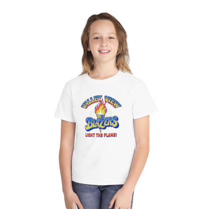 Valley View RETRO Torch Blazers Youth Tee – Light the Flame!