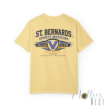 St. Bernards Sports Medicine T-Shirt. Comfort Colors