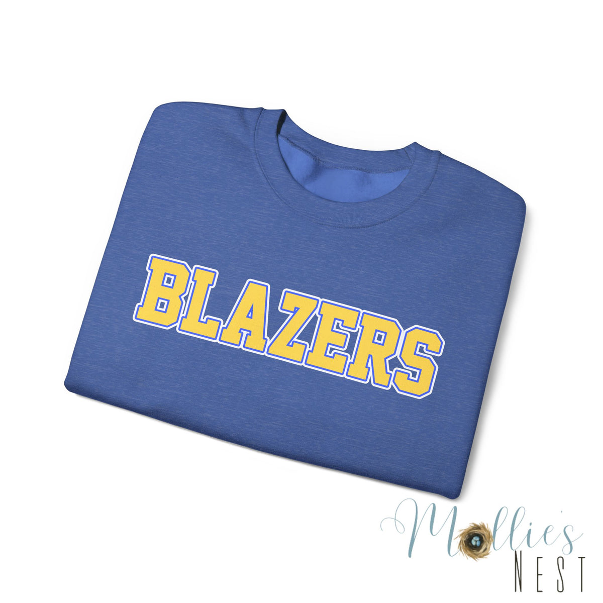 Adult. Blazers Classic. Spirit Crewneck Sweatshirt