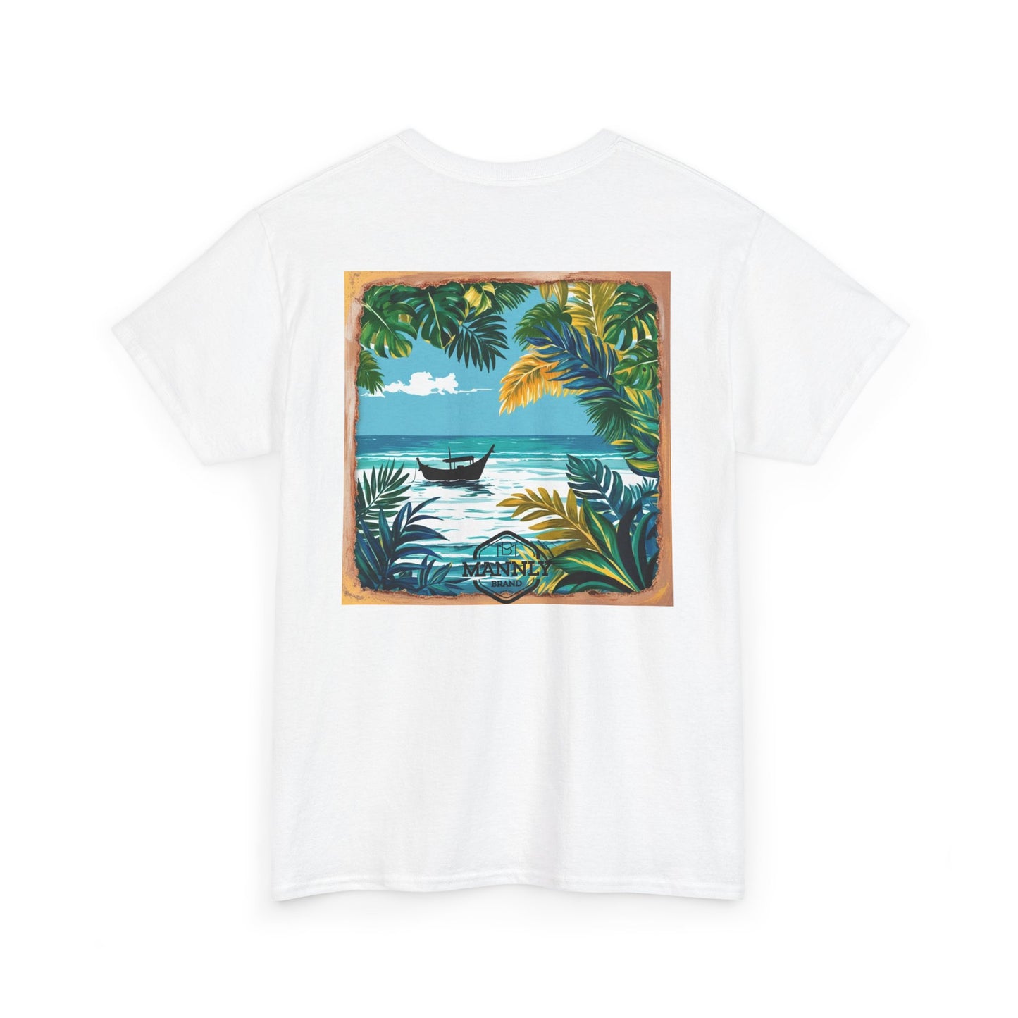 Graphic Tee - Mannly Brand Design. Tropical