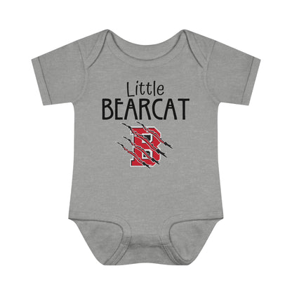 Infant Little Bearcat. Baby Rib Bodysuit
