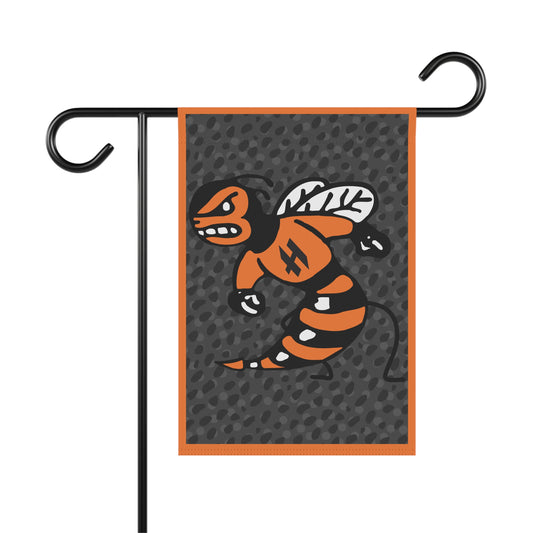 Harrisburg Hornet Garden Flag — Orange & Black Home Banner