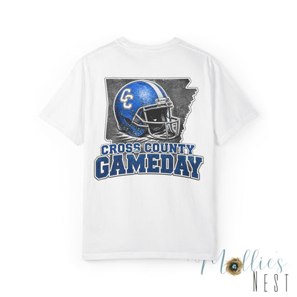 Cross County Gameday T-Shirt. Comfort Colors