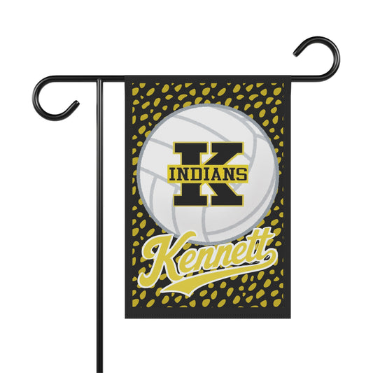 Kennett Indians Volleyball Garden Flag - School Spirit House Banner
