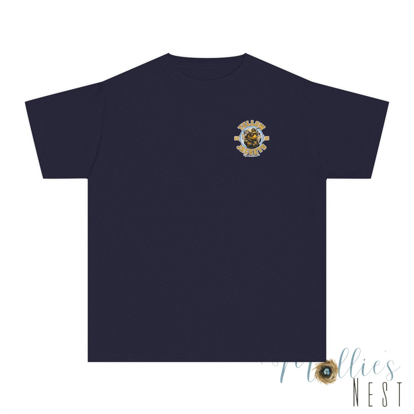 YOUTH.  Yellow Jackets. Wynne Mascot T-Shirt —(2026)