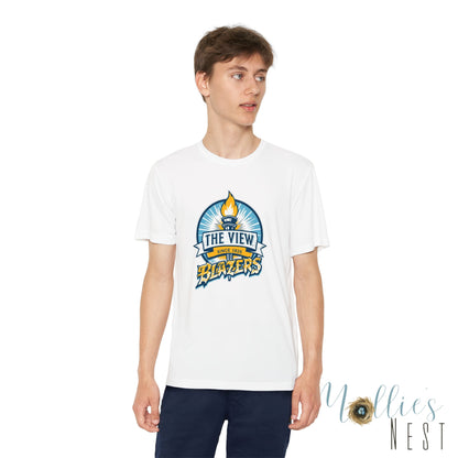 Youth Competitor Tee — 'The View' Blazers Logo Shirt