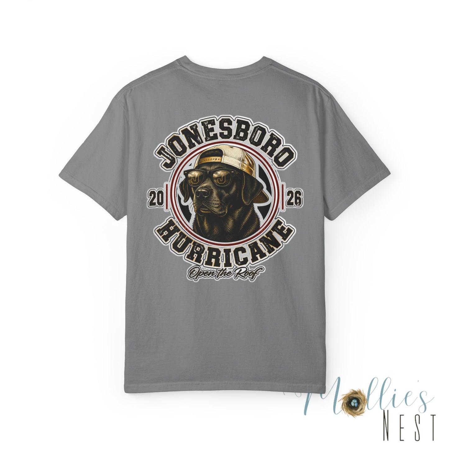 Jonesboro Hurricane Black Lab Dog Graphic T-Shirt - 2026