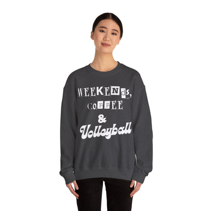 Volleyball Unisex Heavy Blend™ Crewneck Sweatshirt