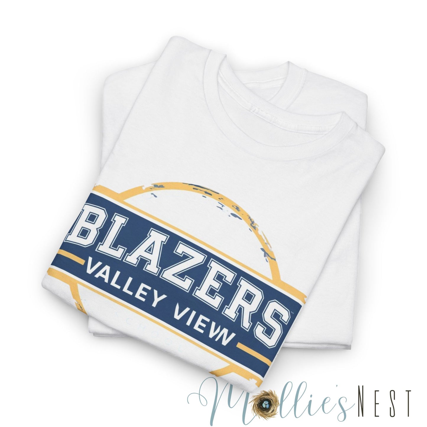 Unisex Heavy Cotton Tee. Valley View Blazers