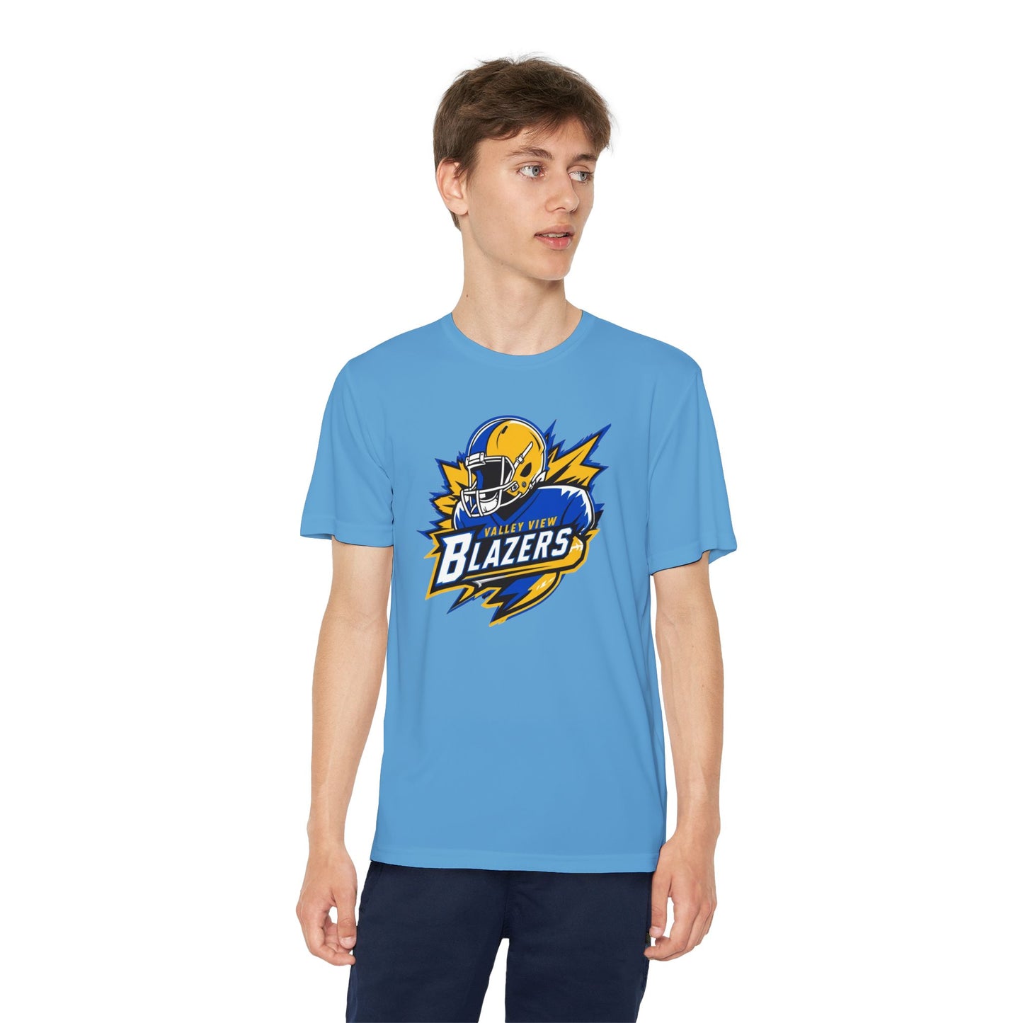 Youth DRIFIT Tee with Blazers Design, Kids Football Shirt - Multiple colors available