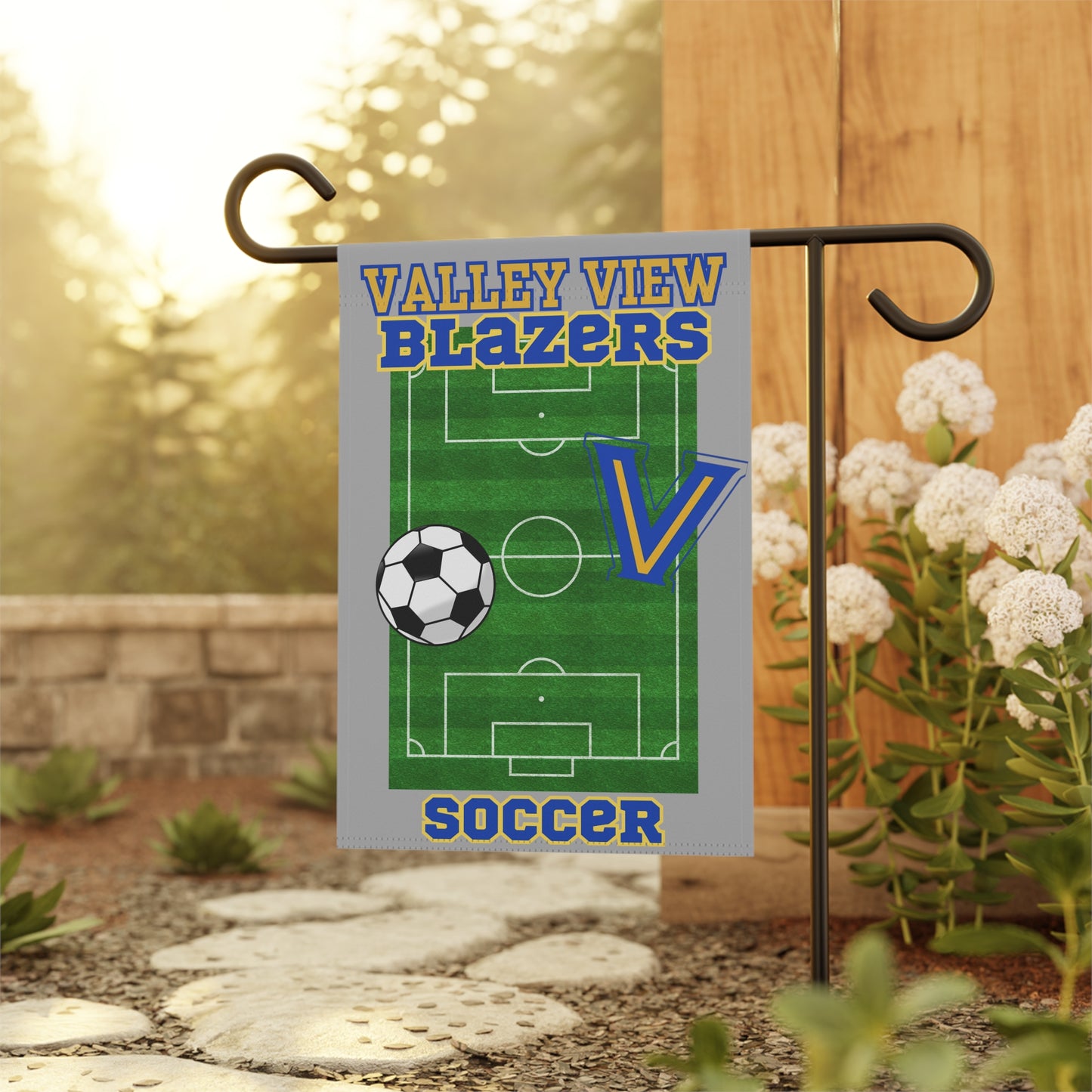 Blazers. Soccer Garden & House Banner