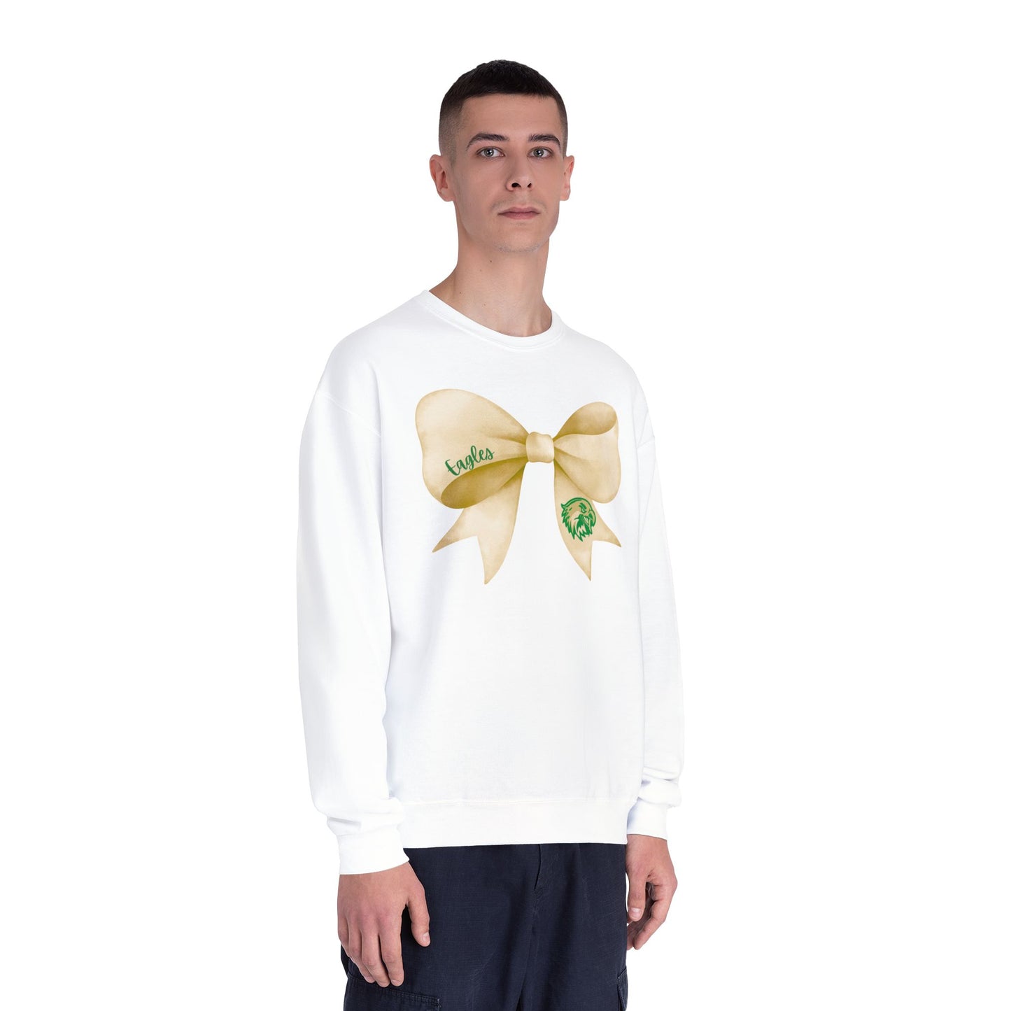ADULT. GCT Eagles Bow Sweatshirt