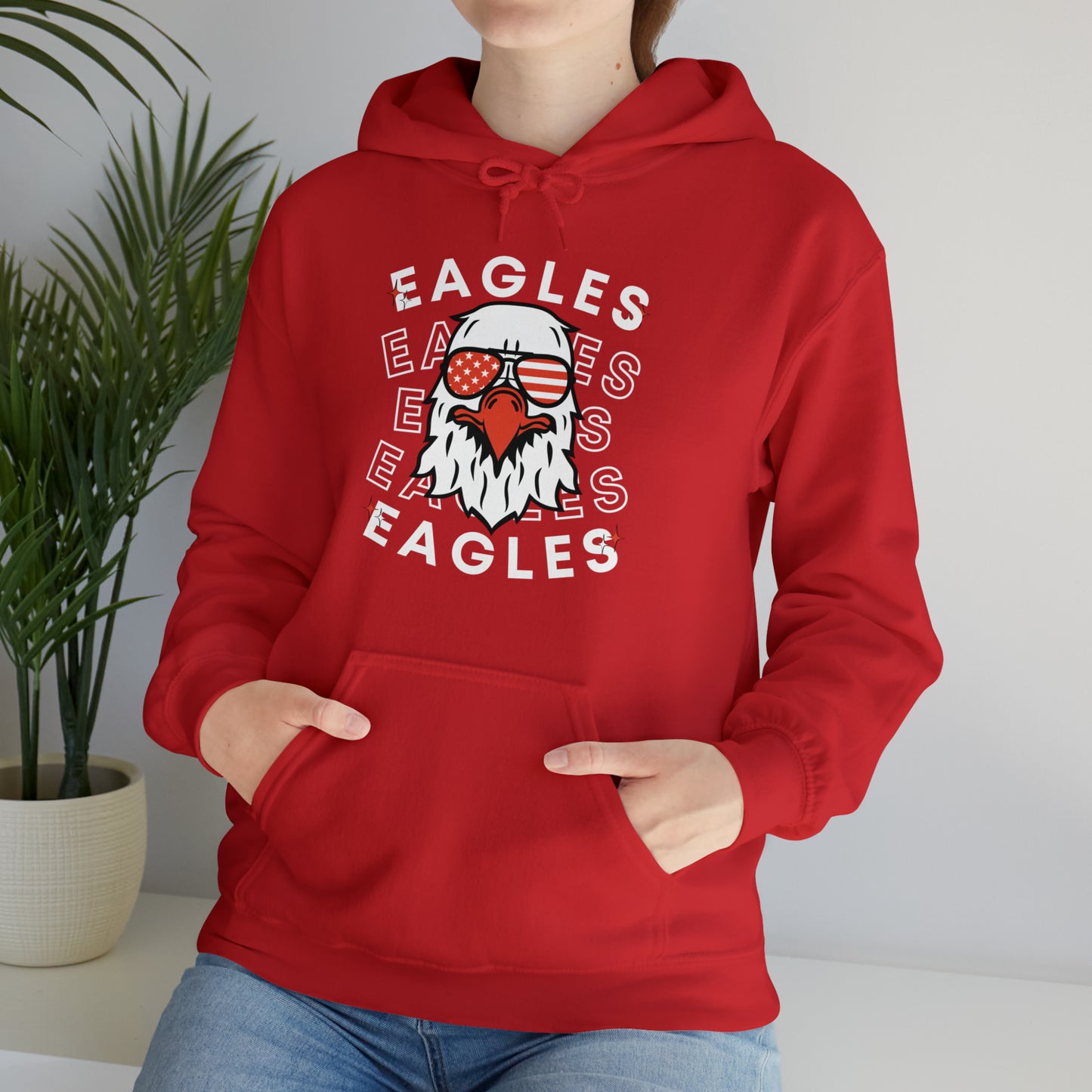 Eagles Unisex Heavy Blend™ Hooded Sweatshirt