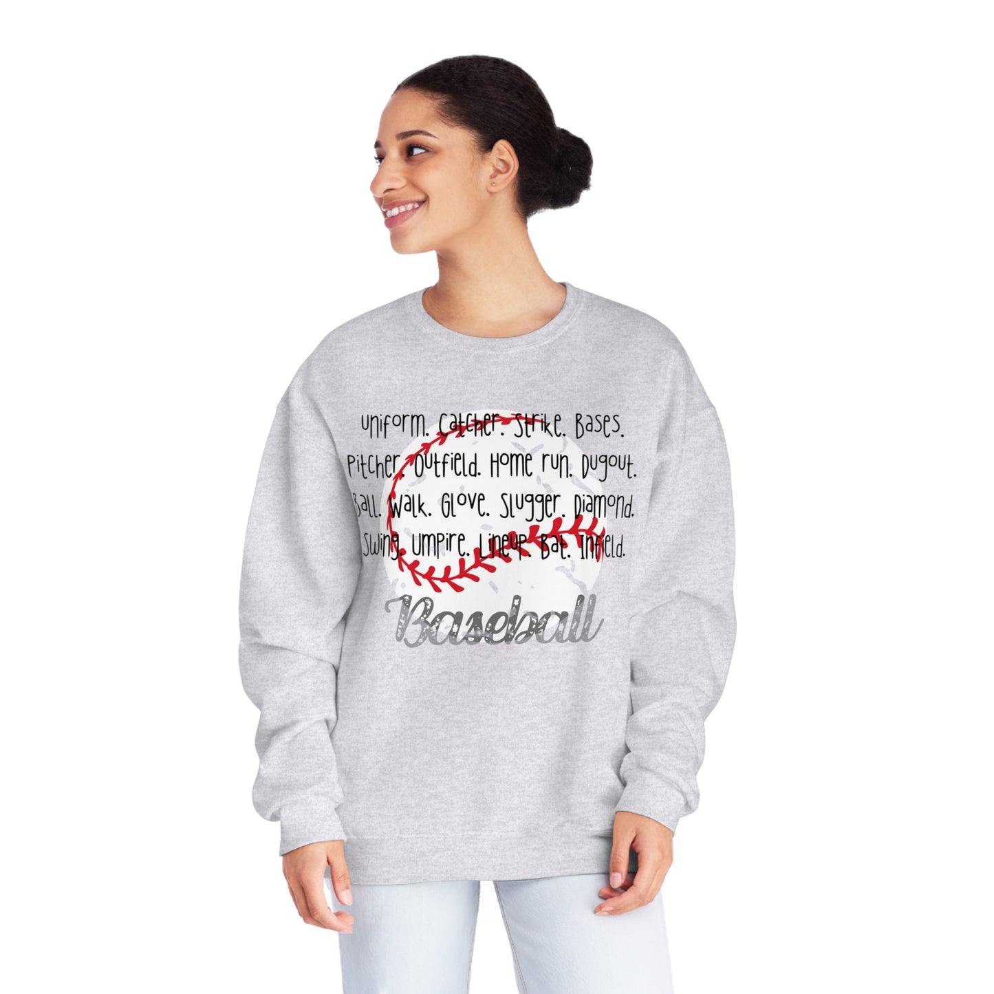 Baseball NuBlend® Crewneck Sweatshirt