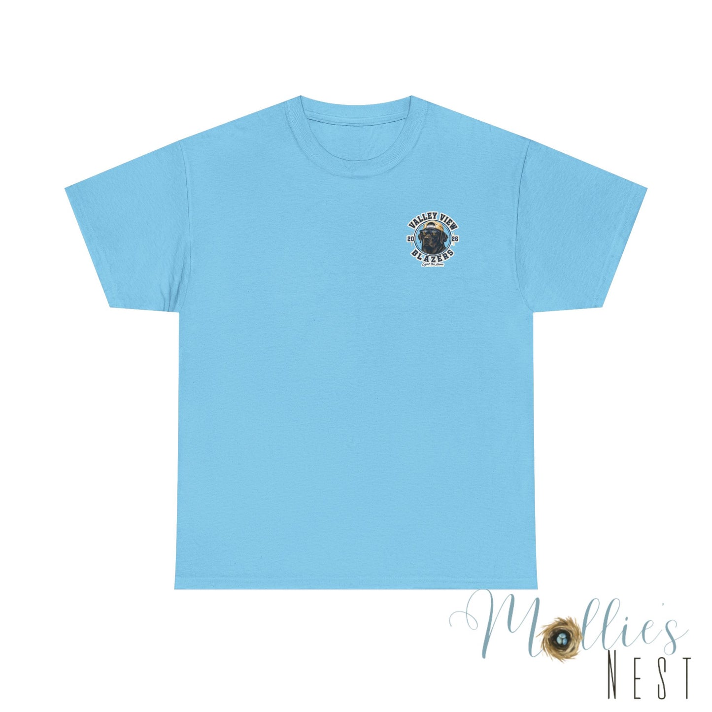 Valley View Blazers. Black Lab 2026 T‑Shirt — Dog Logo Tee