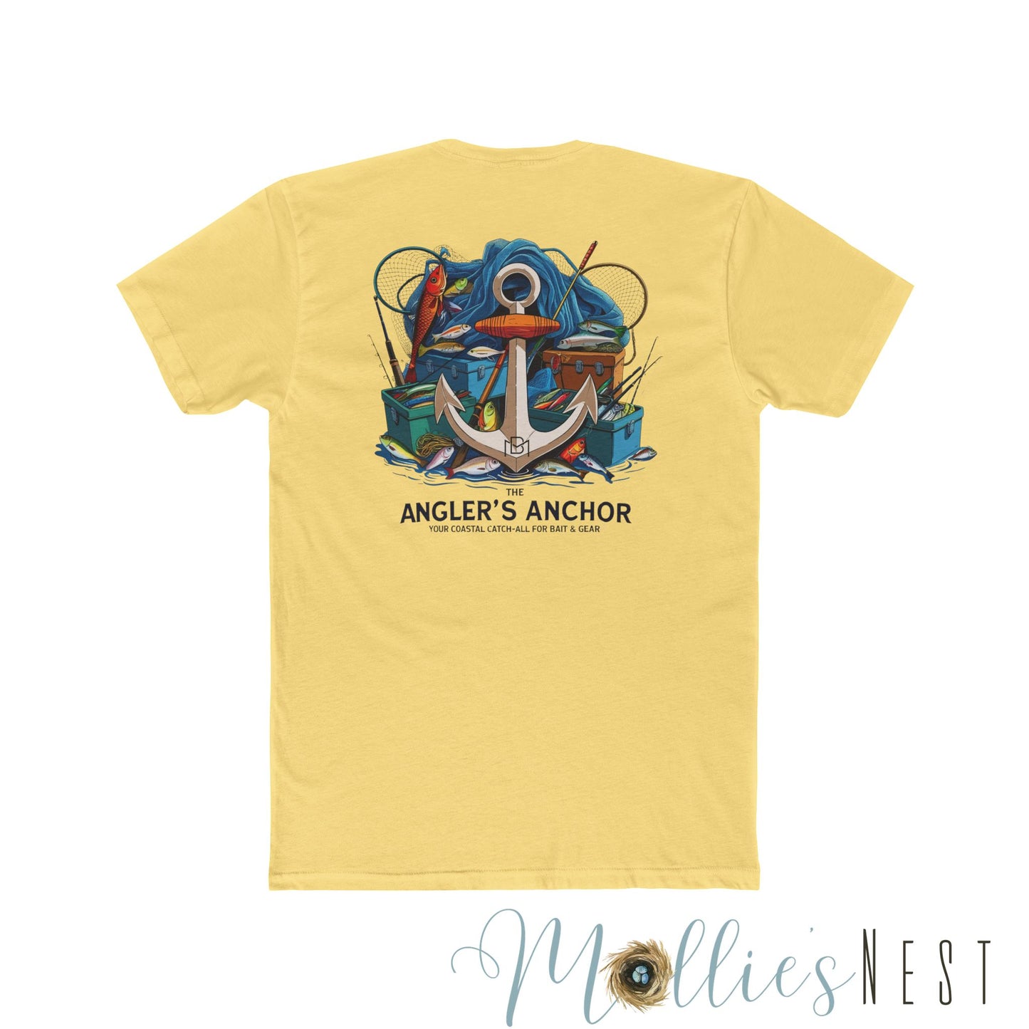 Fishing Enthusiast Crew Tee - Unisex Cotton T-Shirt, Nautical Style, Gift for Anglers, Summer Vibe, Casual Wear, Outdoor Adventure