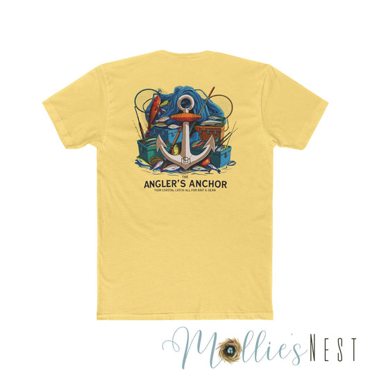 Fishing Enthusiast Crew Tee - Unisex Cotton T-Shirt, Nautical Style, Gift for Anglers, Summer Vibe, Casual Wear, Outdoor Adventure