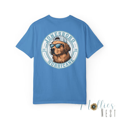 T-Shirt — Jonesboro Hurricane Golden Retriever Logo Tee