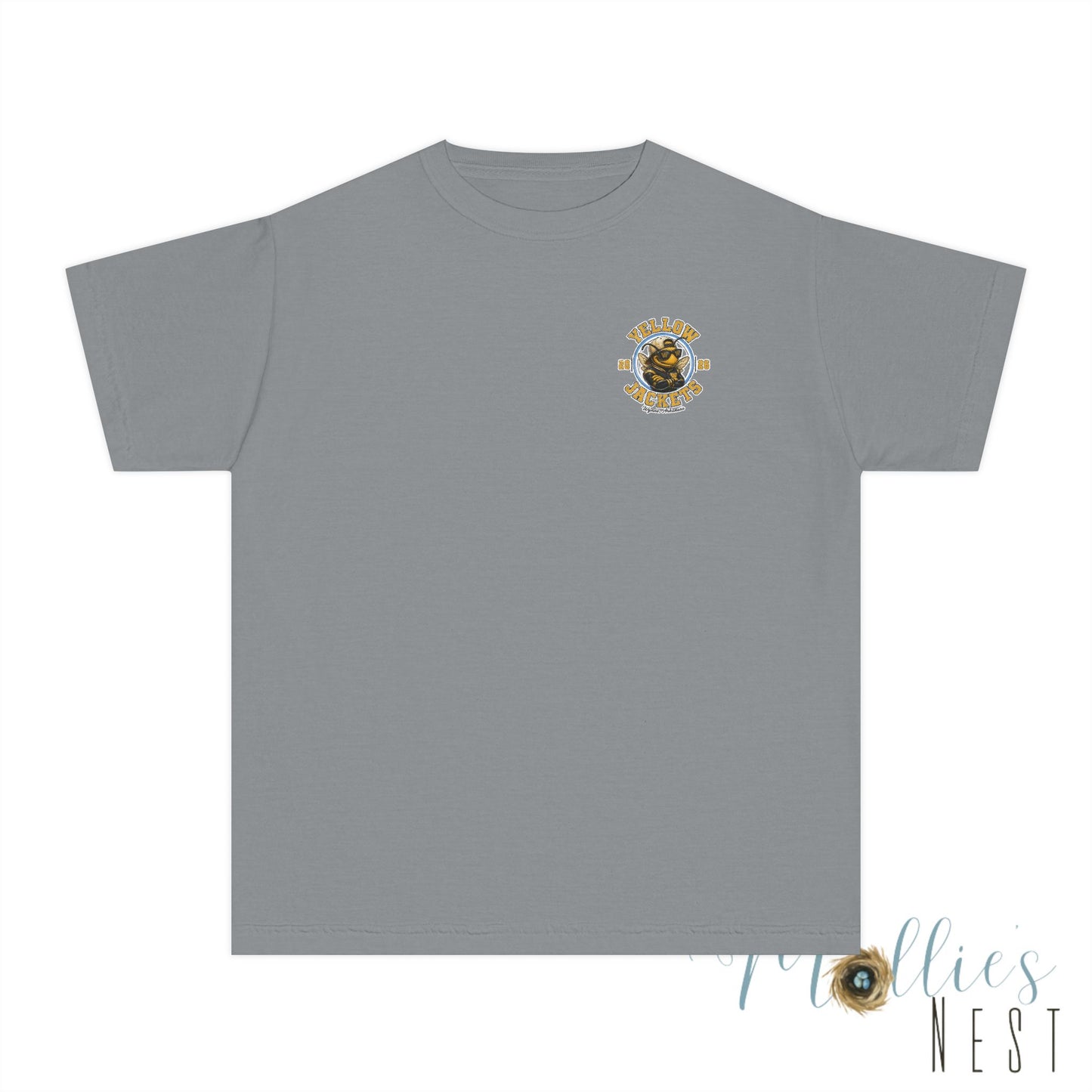 YOUTH.  Yellow Jackets. Wynne Mascot T-Shirt —(2026)