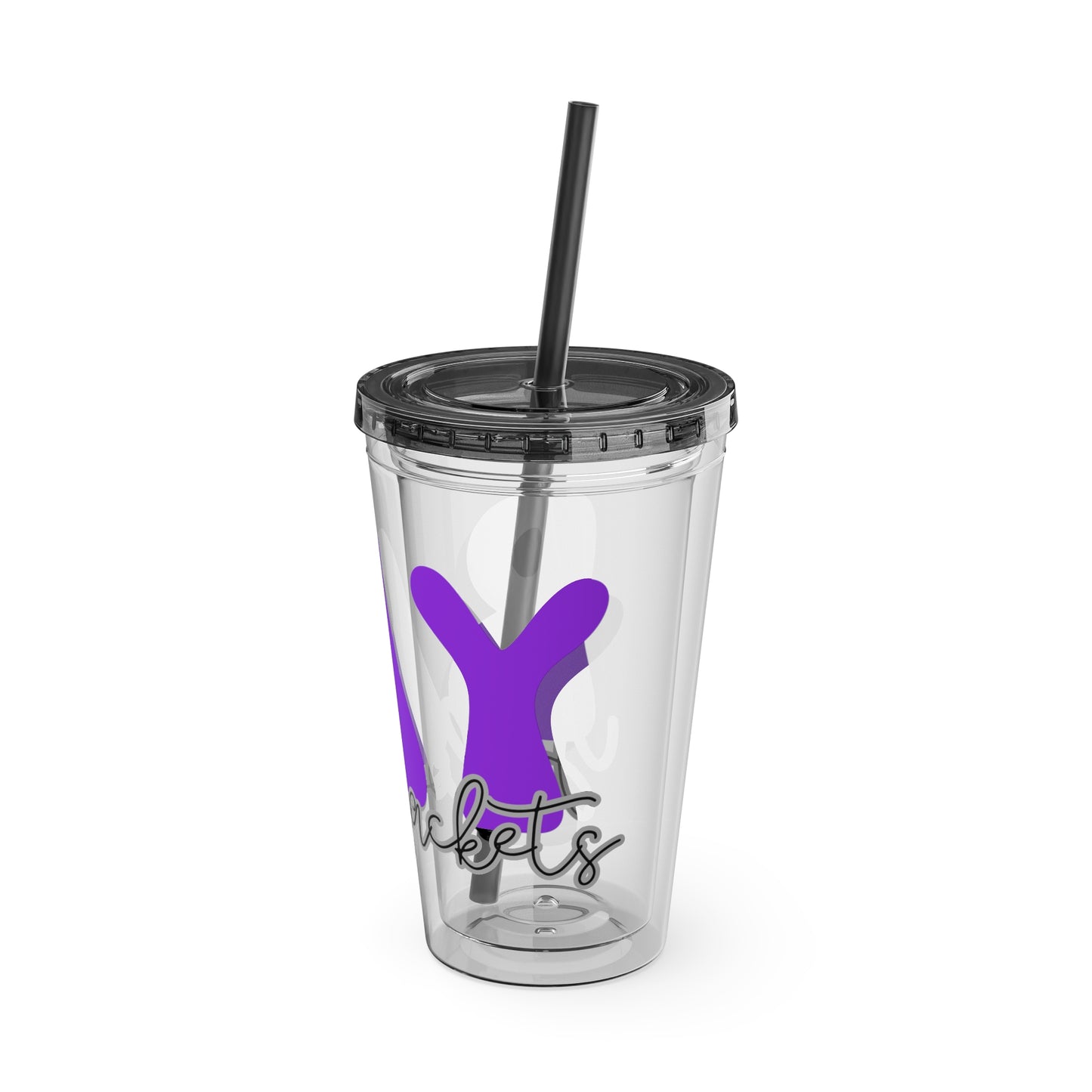 Bay. Sunsplash Tumbler with Straw, 16oz