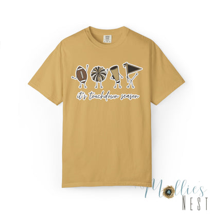 Touchdown Season (Black/Gold) - T-Shirt Football Friends Graphic