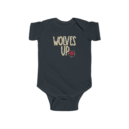 Cute Infant Bodysuit - "Wolves Up" Baby Outfit