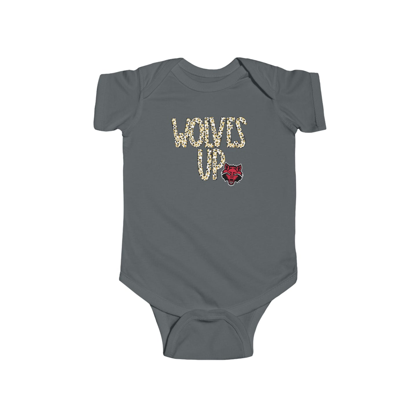 Cute Infant Bodysuit - "Wolves Up" Baby Outfit