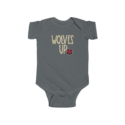 Cute Infant Bodysuit - "Wolves Up" Baby Outfit