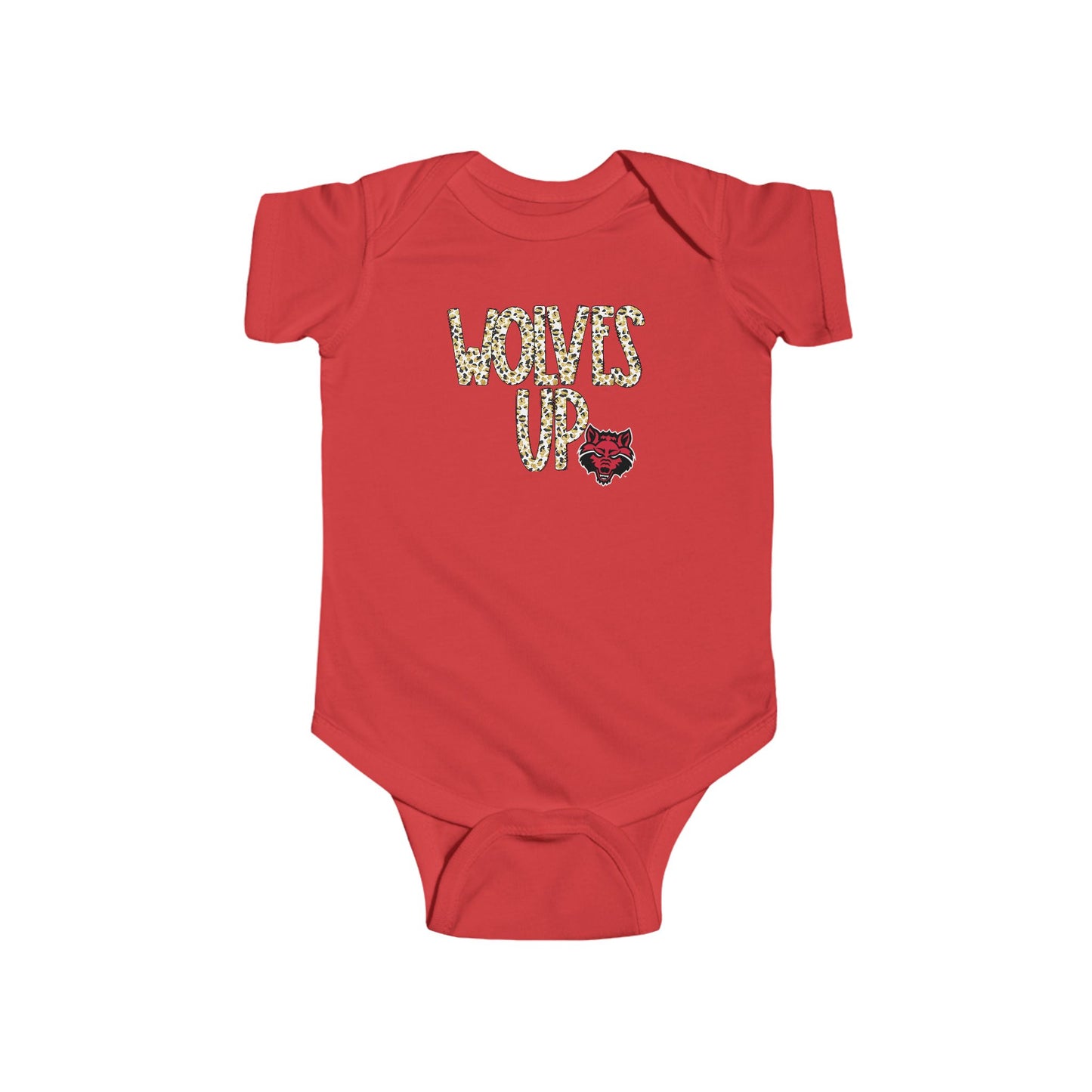 Cute Infant Bodysuit - "Wolves Up" Baby Outfit