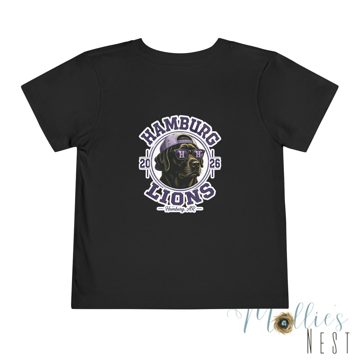 TODDLER. Hamburg Lions -Black Lab Short Sleeve Tee