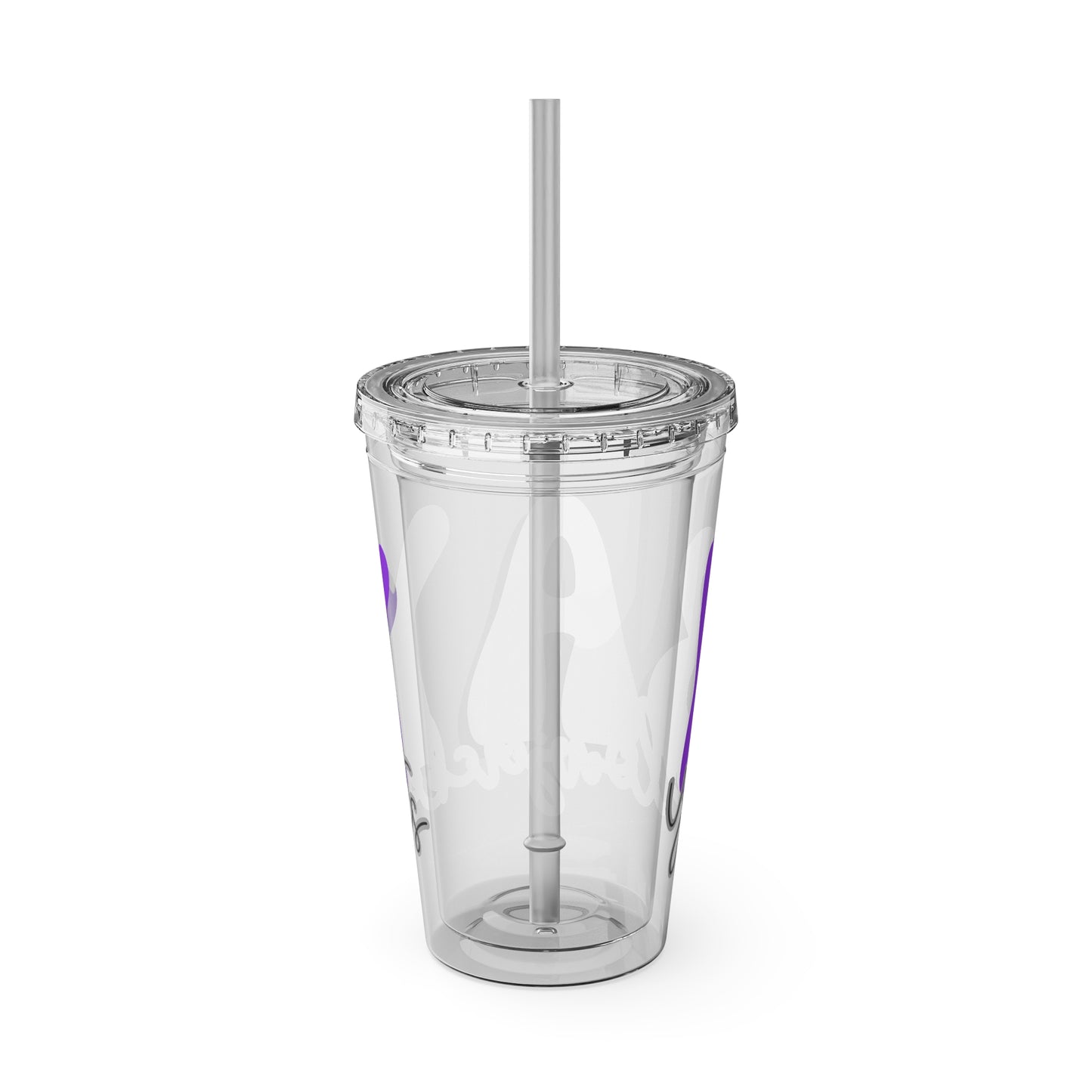 Bay. Sunsplash Tumbler with Straw, 16oz