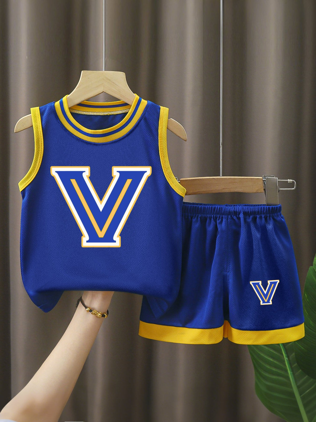 Valley View Blazers Children's Basketball Jersey Set