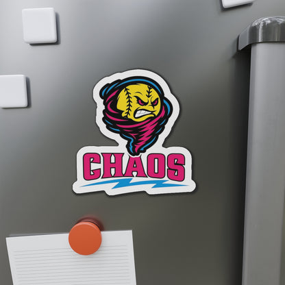 Chaos Softball Logo Magnet — Die-Cut Magnet