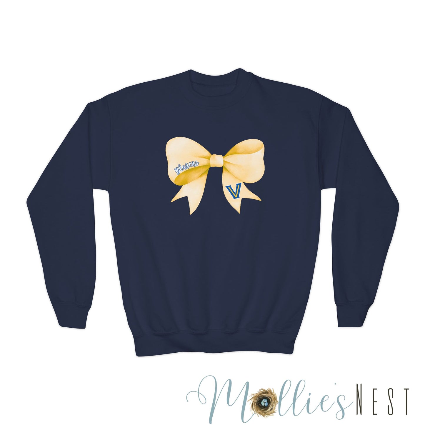 YOUTH. Valley View Bow Sweatshirt