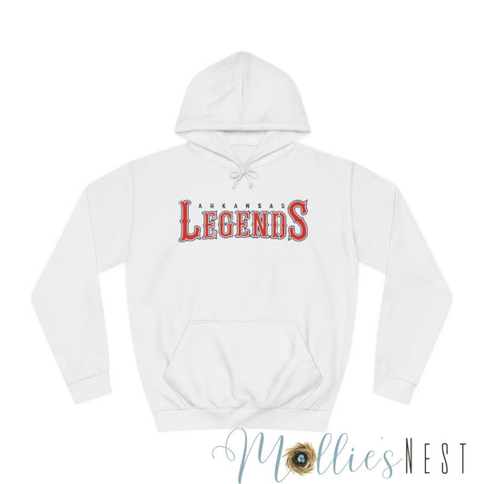 Unisex College Hoodie. ADULT LEGENDS BASEBALL